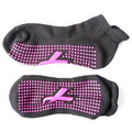 Breast Cancer Awareness Cotton Grip Yoga Socks